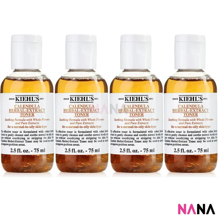Kiehl's Calendula Herbal-Extract Toner Sample Pack (75ml x 2/4) - Image 5