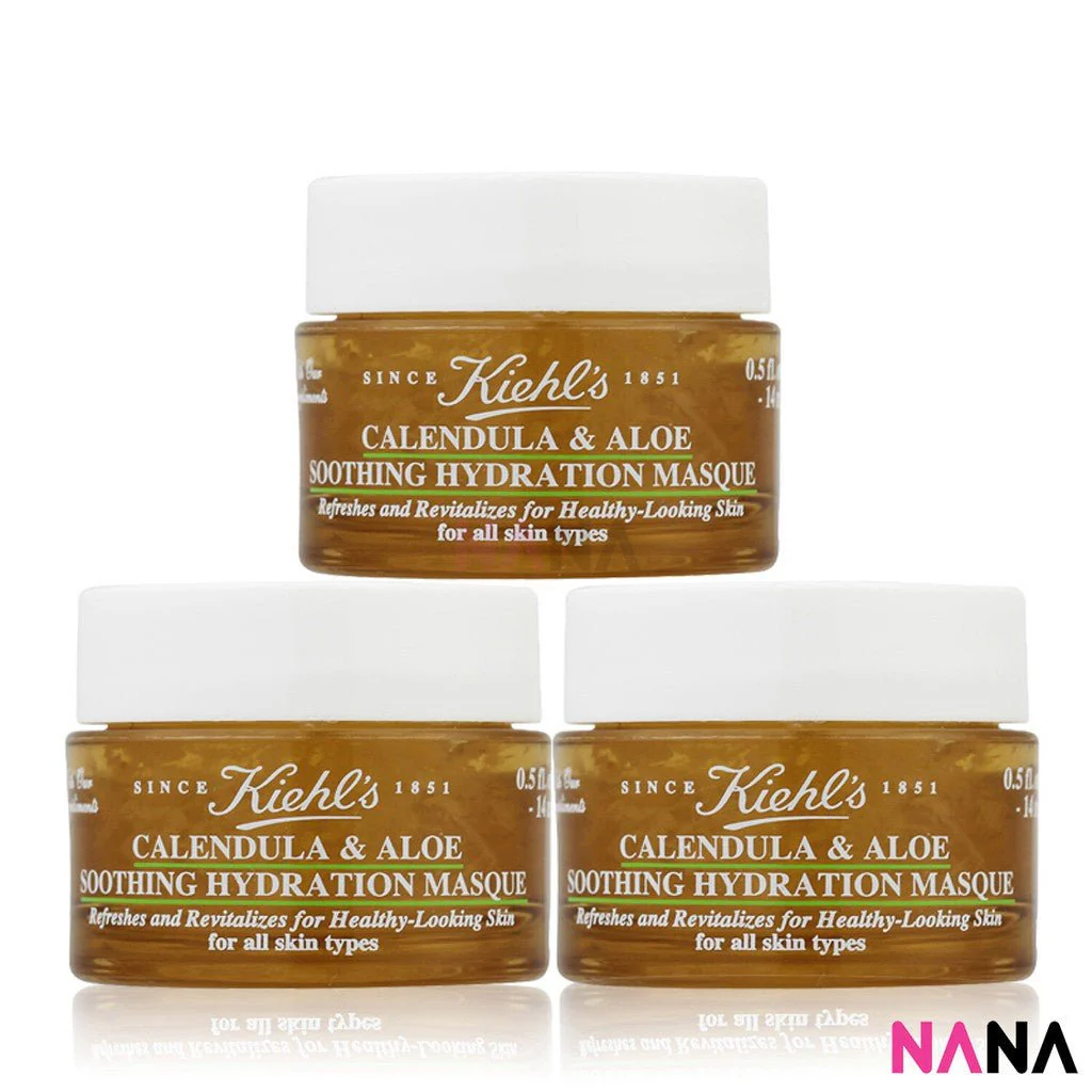 Kiehl's Calendula Line (Face Wash / Aloe Masque/ Toner / Water Cream) - Image 10