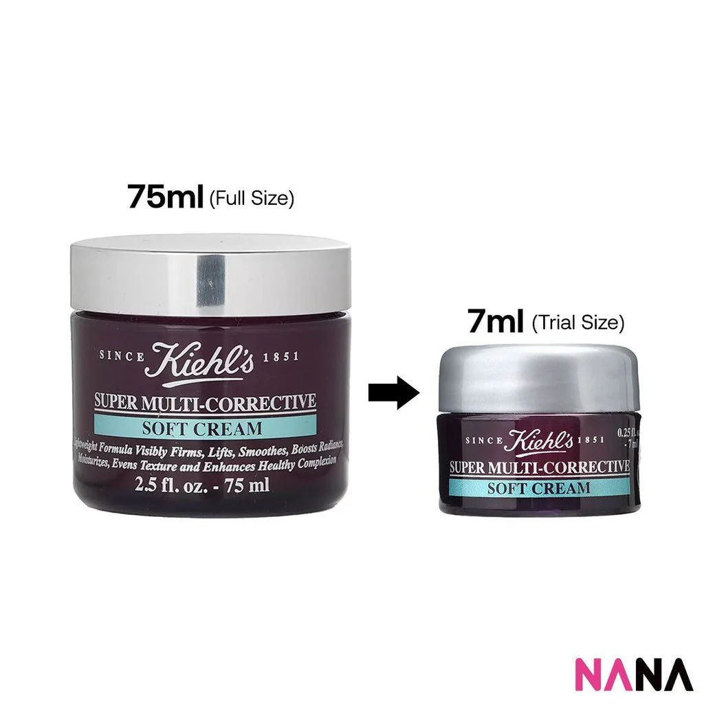 Kiehl's Super Multi-Corrective Soft Cream Sample Pack (7ml x 12/8/4) - Image 4