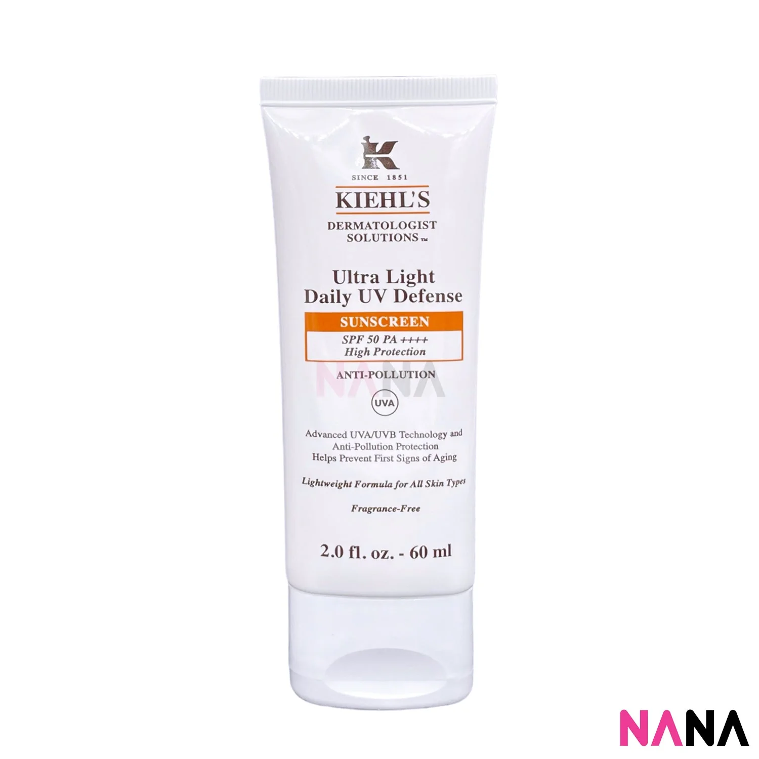 Kiehl's Ultra Light Daily UV Defense SPF50 PA+++ (60ml) - Image 4