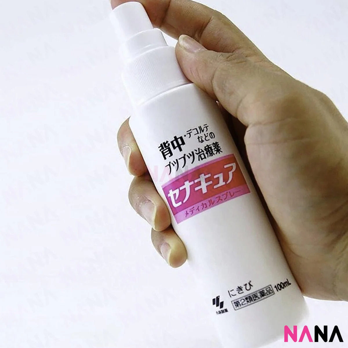 Kobayashi Seiyaku Acne Care Spray (Back & Chest) 100ml - Image 4
