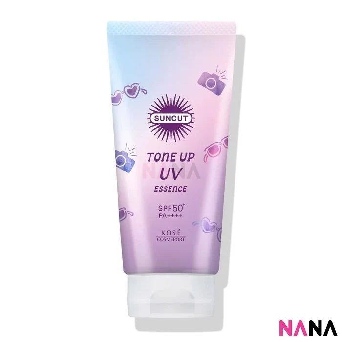 KOSE Suncut Tone Up UV Essence SPF50+/PA++++ #Lavender 80g - Image 2