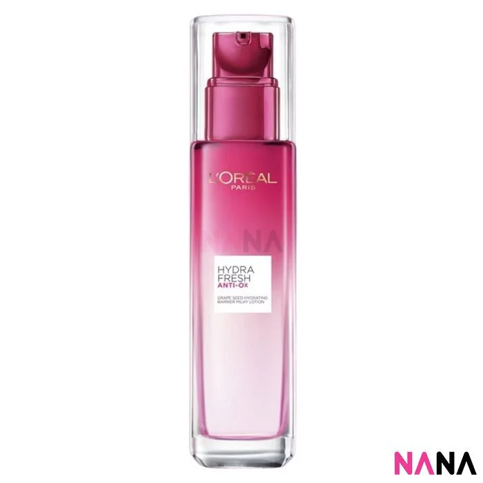 L’Oréal Paris Hydra Fresh Anti-ox Grape Seed Hydrating Barrier Base Set (Toner 130ml + Lotion 110ml) - Image 3
