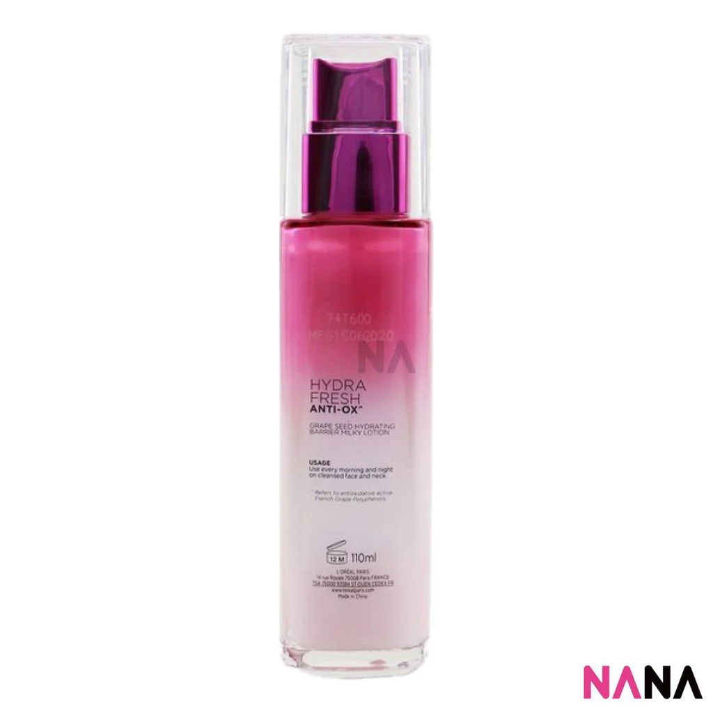 L’Oréal Paris Hydra Fresh Anti-ox Grape Seed Hydrating Barrier Milky Lotion 110ml - Image 2