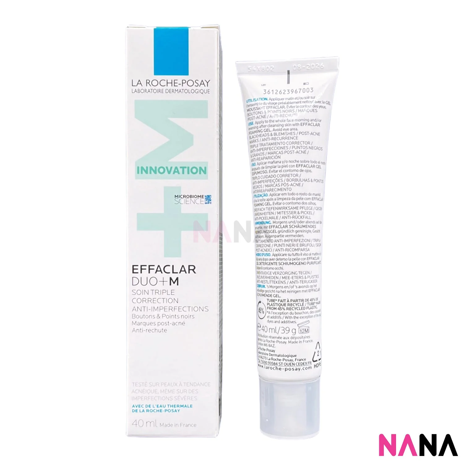 La Roche Posay Effaclar Duo+M Anti Imperfections Moisturiser 40ml - Image 2
