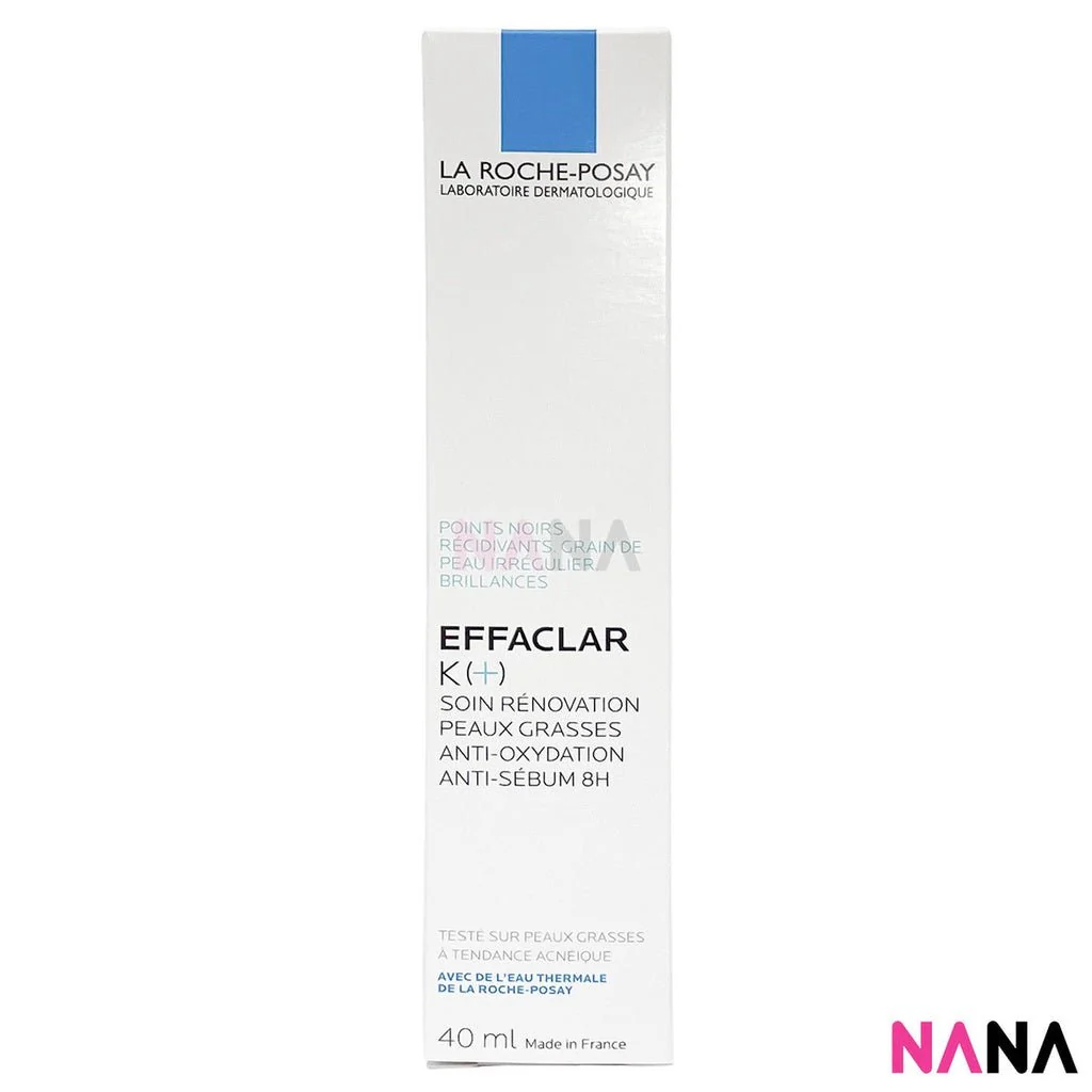 La Roche-Posay Effaclar K (+) Anti-Oxidation Anti-Sebum 8HR Daily Moisturiser 40ml (New Packaging) - Image 3