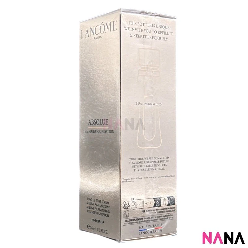 LANCOME Absolue Essence Foundation Sublime Rejuvenating SPF20/PA+++ 110 35ml - Image 2