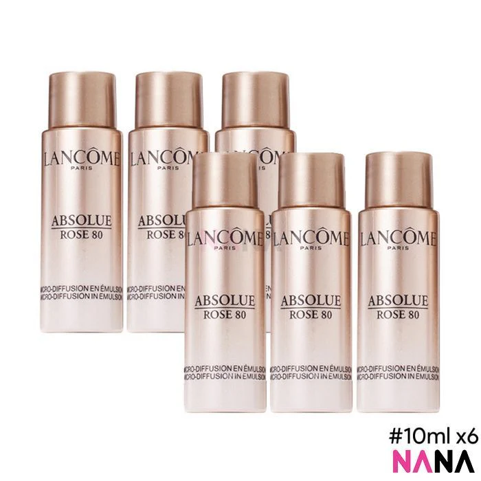 LANCÔME Absolue Rose 80 Emulsion Sample Pack (10ml x 9/6/3) - Image 5