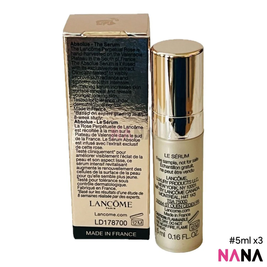 LANCÔME Absolue The Serum Sample Pack (5ml x 3/6) - Image 3
