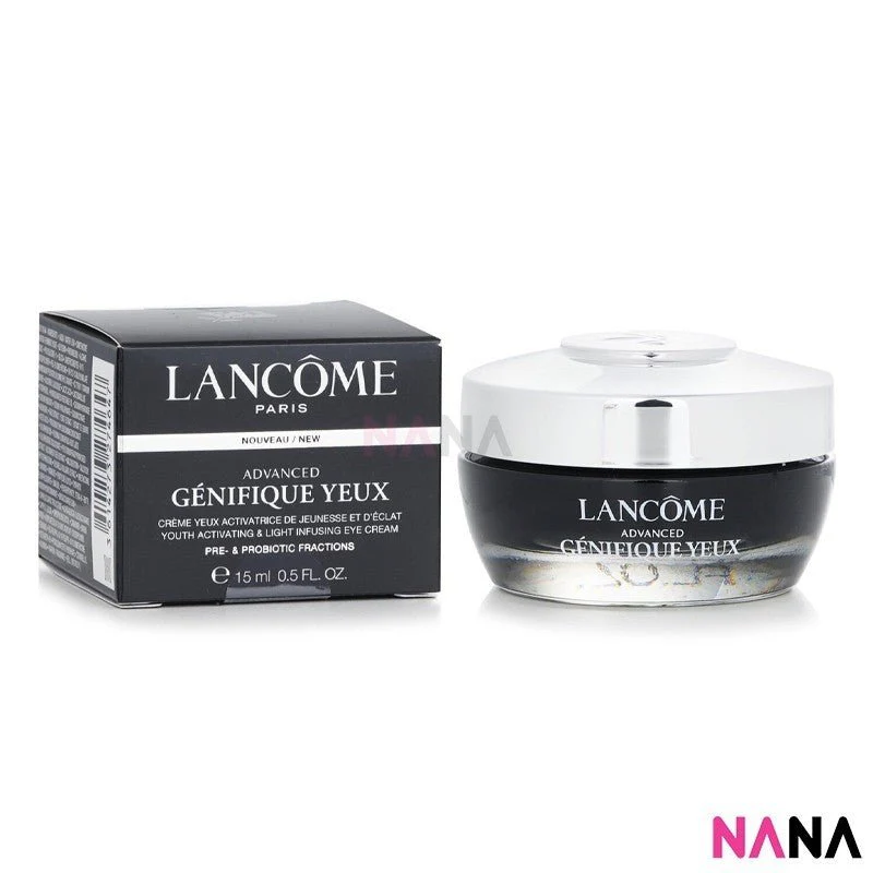 Lancome Advanced Genifique Youth Activating Eye Cream Brightens Dark Circles 15ml + Eye Cream Sample (5ml x3) - Image 2