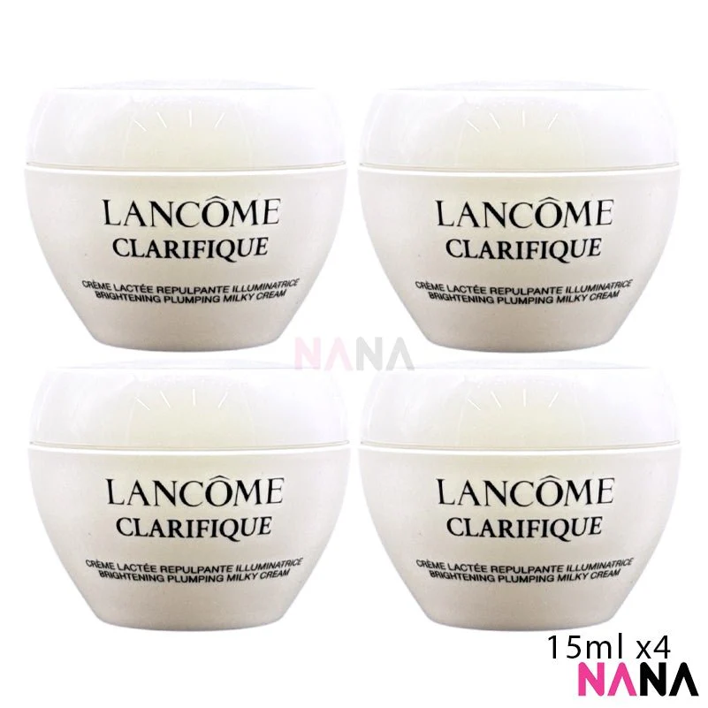 LANCOME Clarifique Brightening Plumping Milky Cream Sample Pack (15ml x 4/2) - Image 5