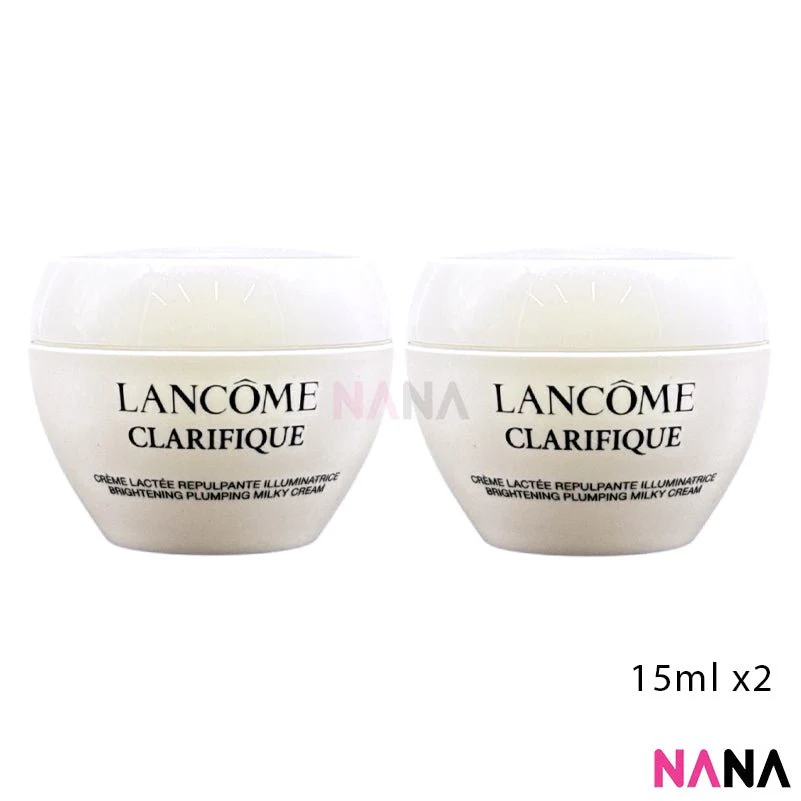 LANCOME Clarifique Brightening Plumping Milky Cream Sample Pack (15ml x 4/2) - Image 6