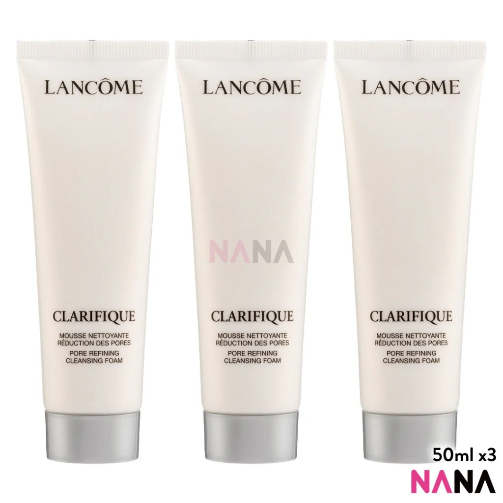 Lancome Clarifique Pore Refining Cleansing Foam All Skin Types Sample Pack (50ml x 3/2/1) - Image 5