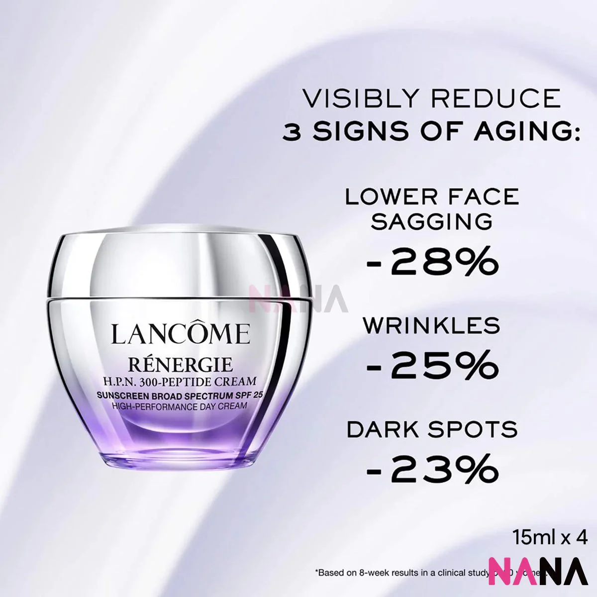 Lancome Renergie H.P.N. 300 Peptide Cream Sample Pack (15ml x 4/2) - Image 3