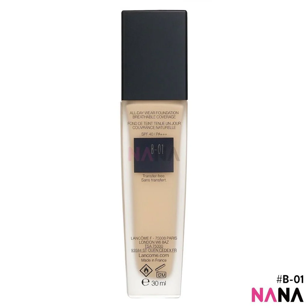 LANCOME Teint Idole Ultra Wear Foundation SPF40/PA+++ #B-01 30ml - Image 3