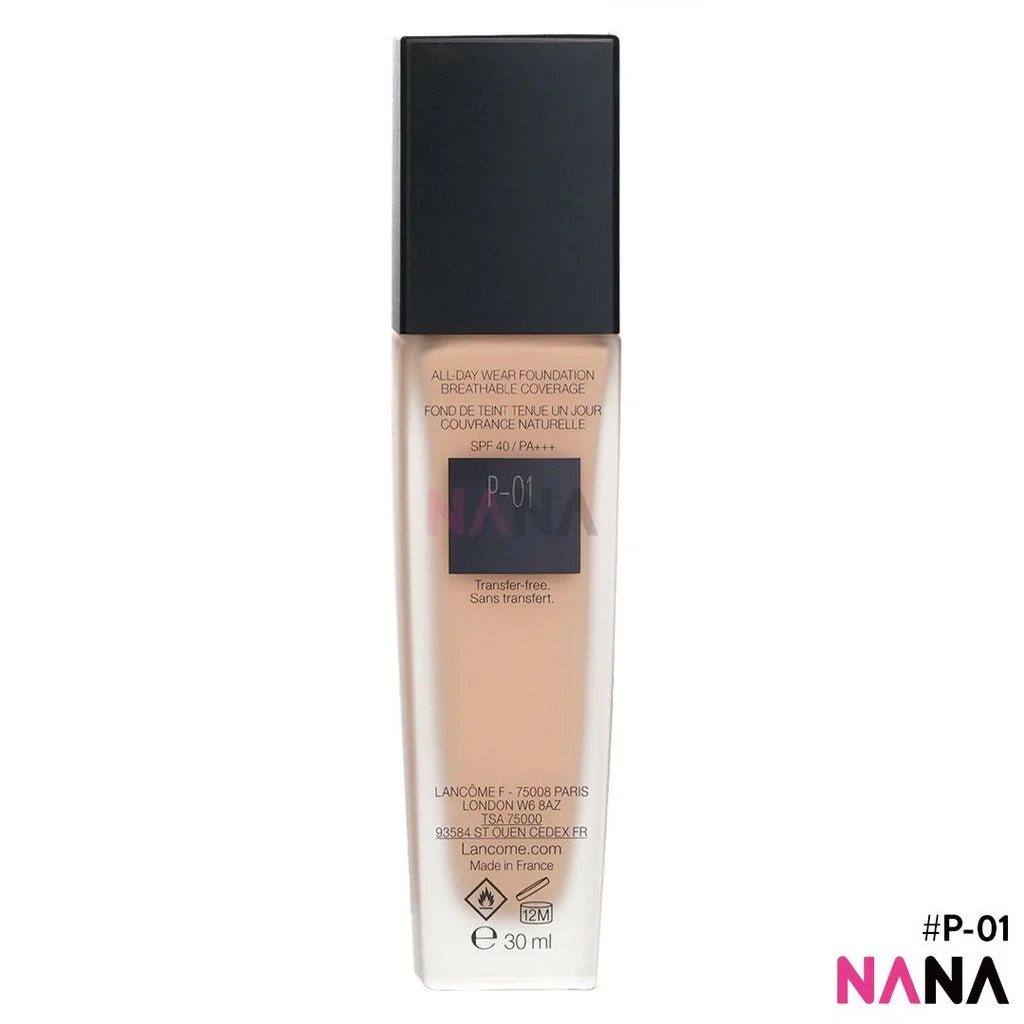 LANCOME Teint Idole Ultra Wear Foundation SPF40/PA+++ #P-01 30ml - Image 3