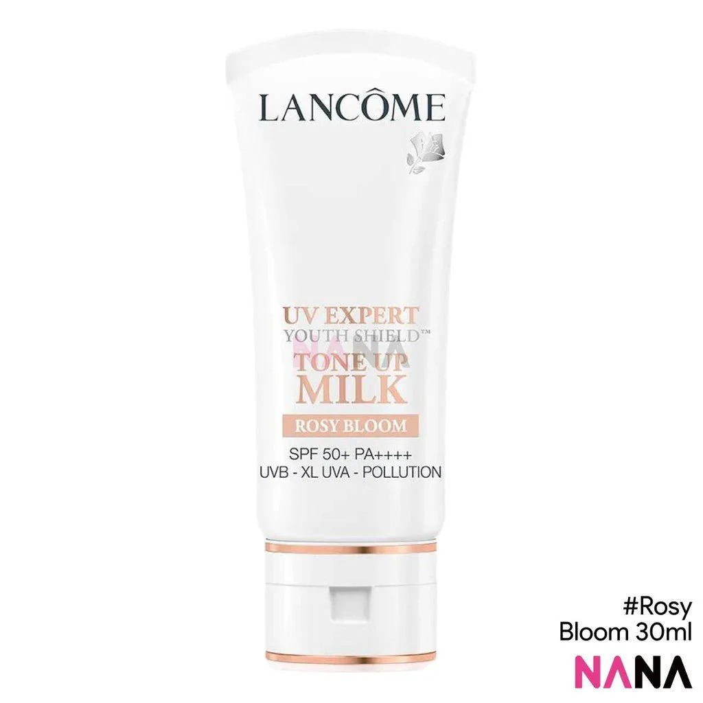 LANCOME UV Expert Youth Shiel Tone Up Milk SPF50/ PA++++ - Rosy Bloom 30ml - Image 2