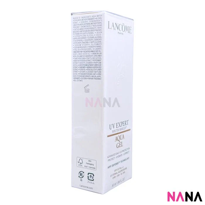 Lancome UV Expert Youth Shield Aqua Gel SPF 50 / PA ++++ 50ml - Image 3