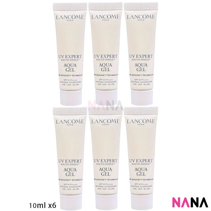 LANCOME UV Expert Youth Shield Aqua Gel SPF50/PA ++++ Sample Pack (10ml x 3/6) - Image 5