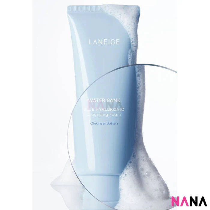 Laneige Water Bank Blue Hyaluronic Cleansing Foam 150g - Image 3