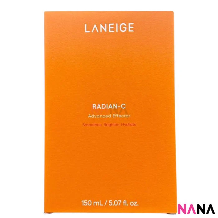 Laneige Radian-C Advanced Effector 150ml (Have Facial Cotton 60 Sheet) - Image 2