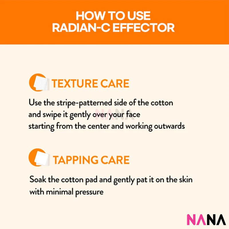 Laneige Radian-C Advanced Effector 150ml (Have Facial Cotton 60 Sheet) - Image 7
