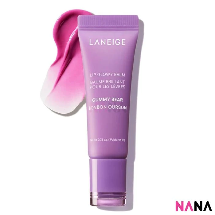 LANEIGE Lip Glowy Balm Set (#Berry、#Gummy、#Vanilla) 10g x3 - Image 4