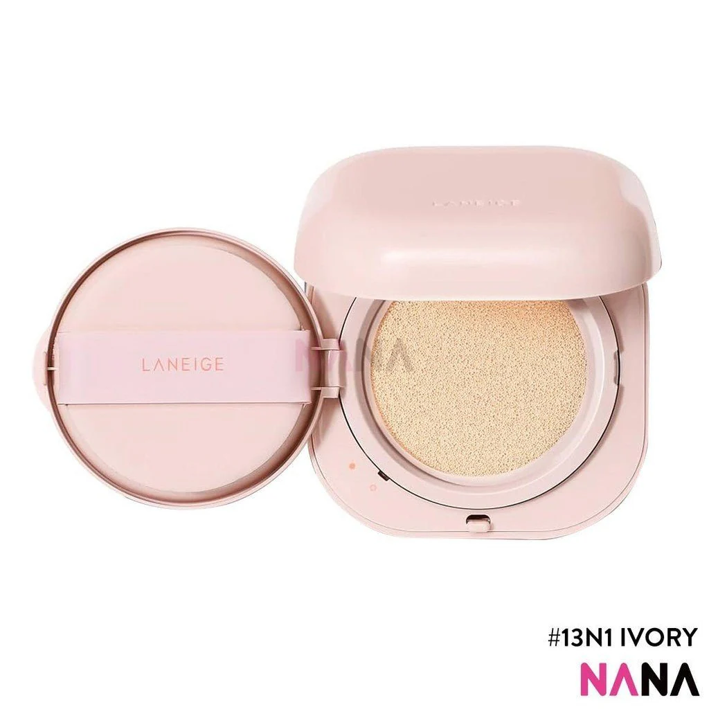 LANEIGE NEO Cushion Glow SPF46 PA++ #13N1 IVORY 15g x2 - Image 3