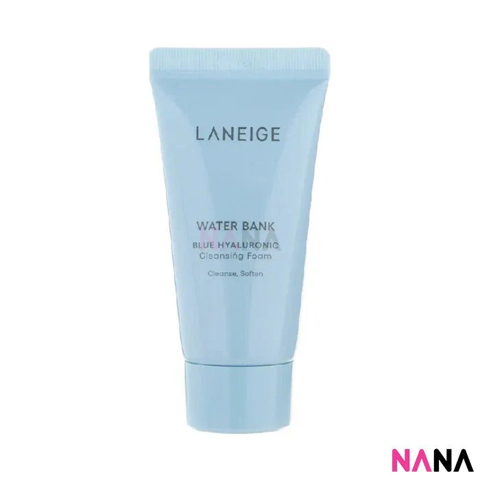 LANEIGE Water Bank Blue Hyaluronic Cleansing Foam Sample Pack (30ml x 3/6) - Image 2