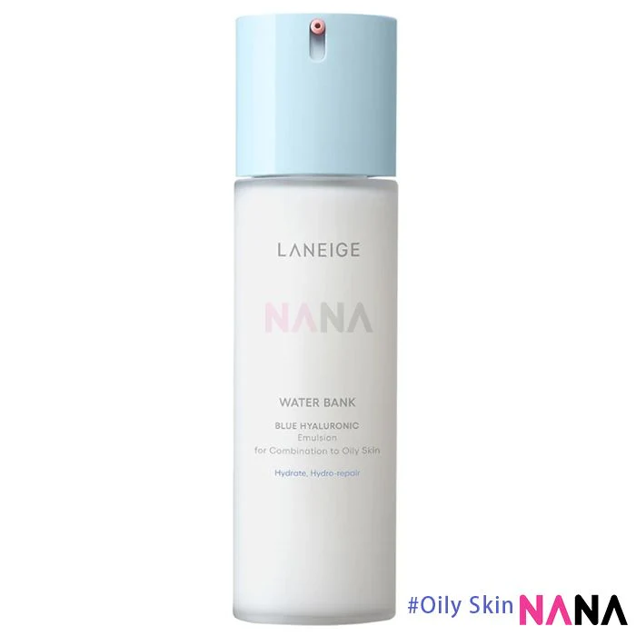 LANEIGE Water Bank Blue Hyaluronic Duo Set (Toner 160ml + Emulsion120ml) For Combination to Oily skin - Image 3