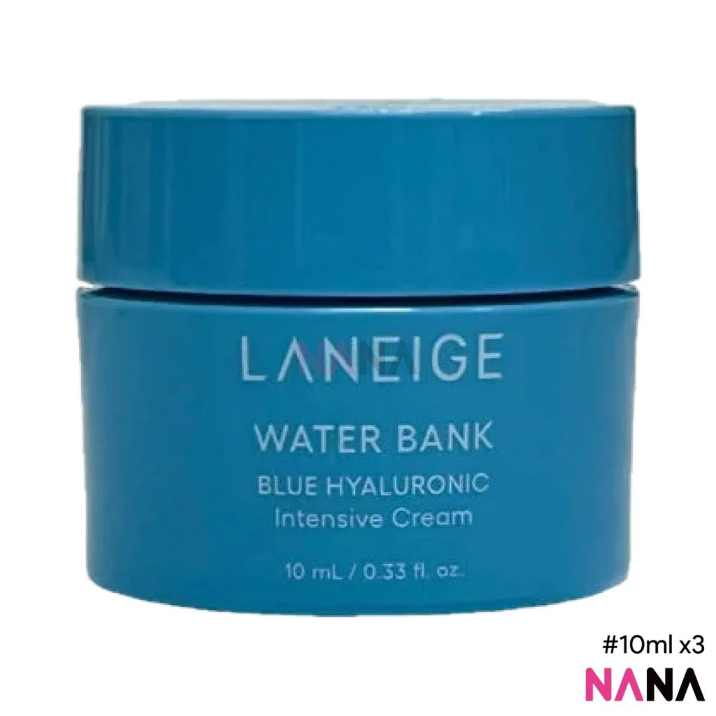 LANEIGE Water Bank Blue Hyaluronic Intensive Cream Sample Pack (10ml x 3/6) - Image 2