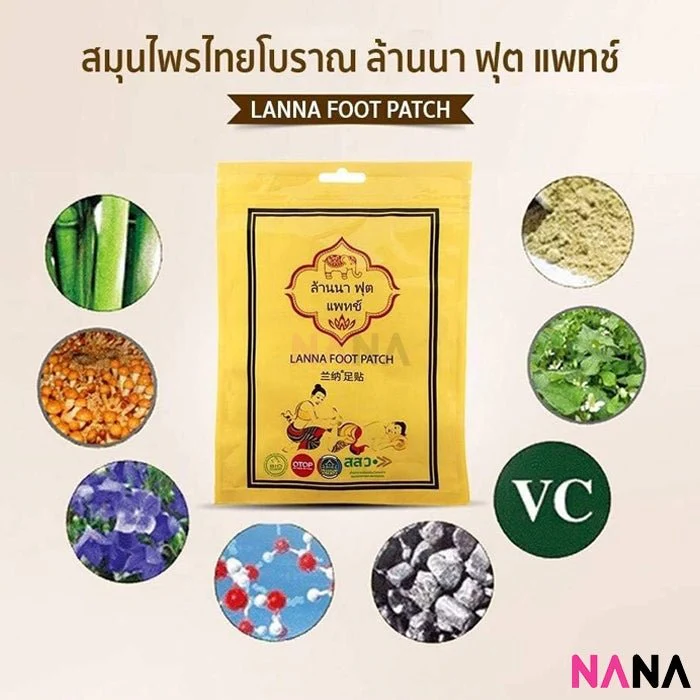 Lanna Foot Patch 10pcs/pack x 2pcs - Image 4