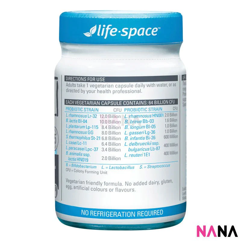 Life Space Double Strength Probiotic 30 Capsules - Image 3