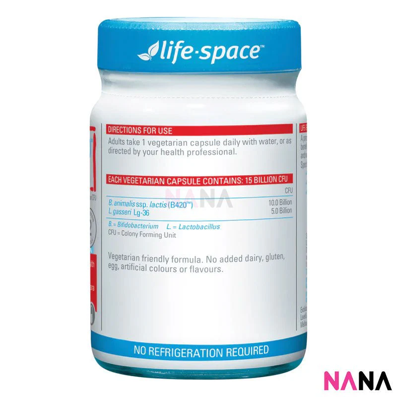 Life Space Shape B420 Probiotic 60 Capsules - Image 3