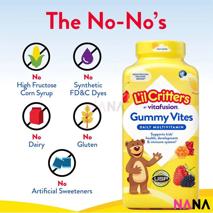 L'il Critters Gummy Vites Complete Children's Multivitamin 275 Gummies - Image 3