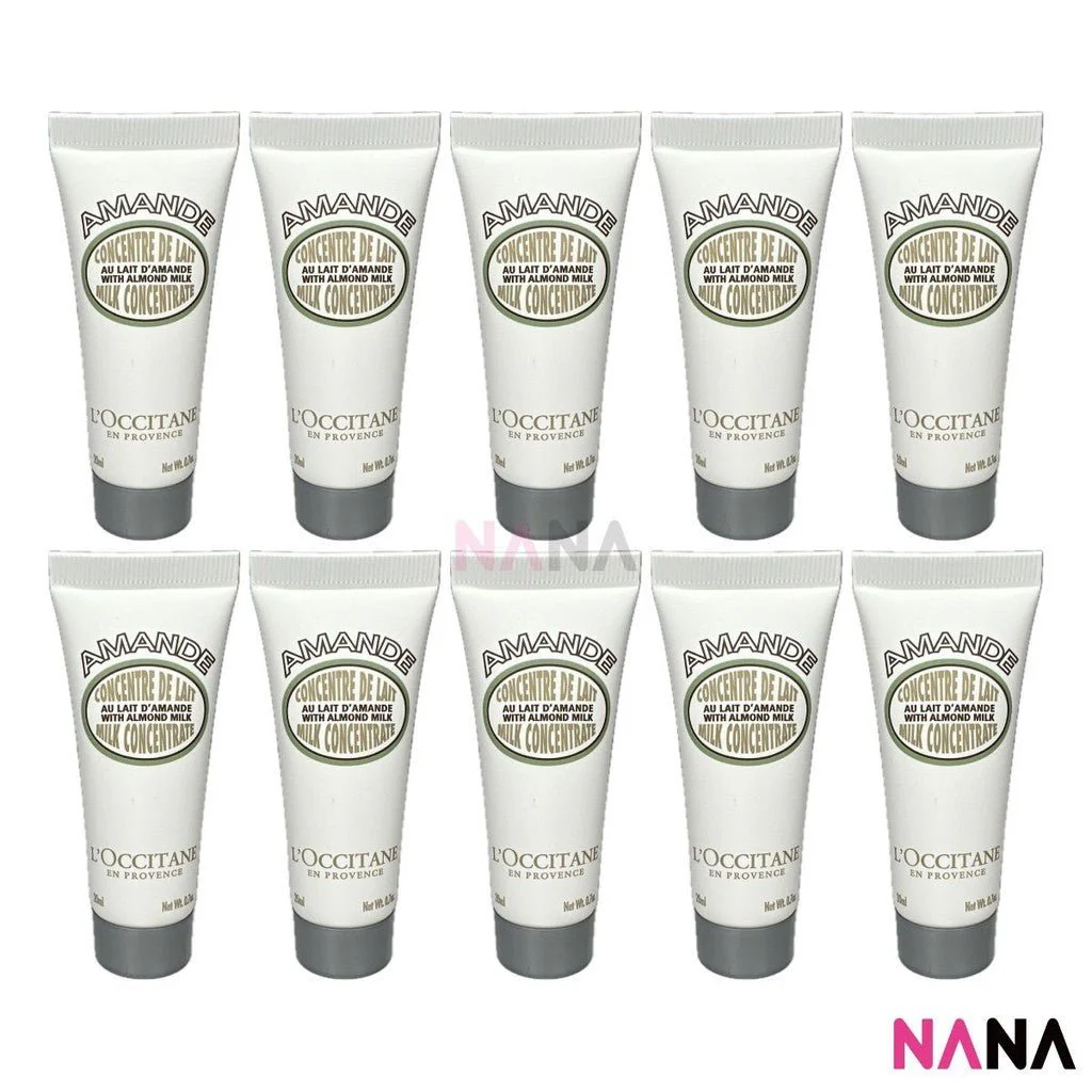 L'Occitane Almond Milk Concentrate Sample Pack (20ml x 5/10) - Image 5