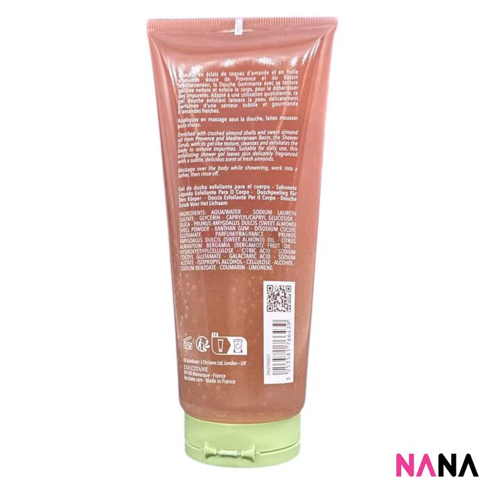 L'OCCITANE Almond Shower Scrub 200ml - Image 2
