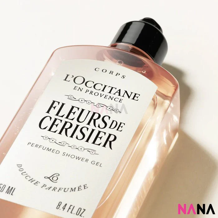 L'Occitane Fleurs de Cerisier Perfumed Shower Gel 250ml (Cherry Blossom) - Image 2