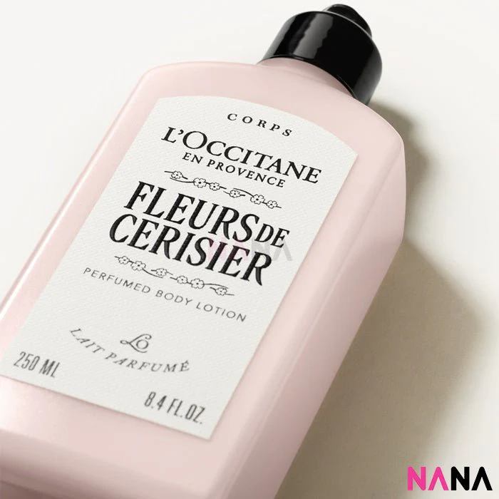 L'Occitane Fleurs de Cerisier (Cherry Blossom) Perfumed Body Lotion 250ml - Image 2