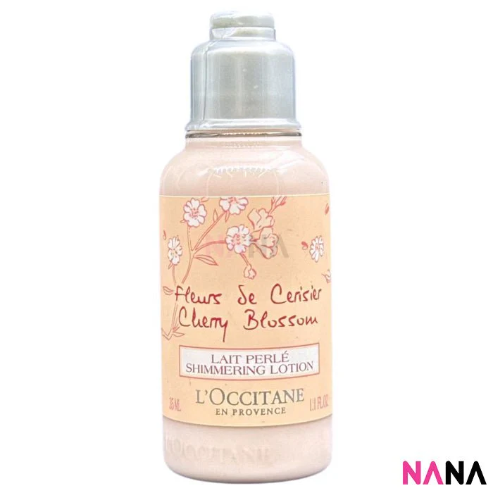 L'Occitane Cherry Blossom Shimmering Lotion Sample Pack (35ml x 9/6/3) - Image 2