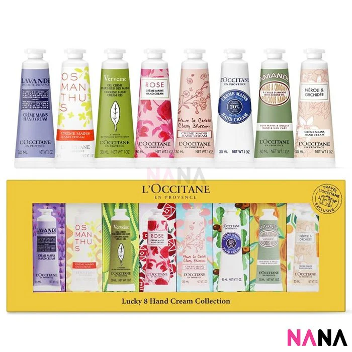 L'OCCITANE Luky 8 Hand Cream Collection 8 x 30ml - Image 2
