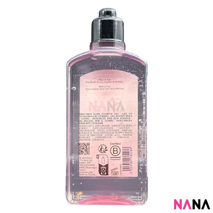 L'OCCITANE Rose Shower Gel 250ml - Image 2