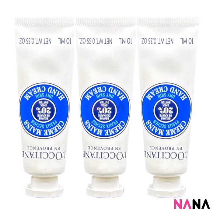 L'Occitane Shea Butter Hand Cream Sample Pack (10ml x 3/6) - Image 4