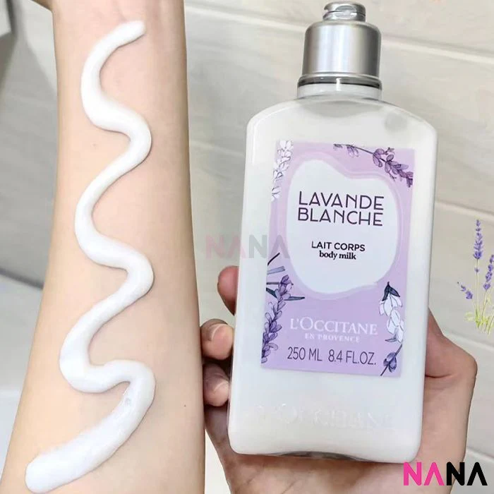 L'Occitane White Lavender Body Milk 250ml - Image 2