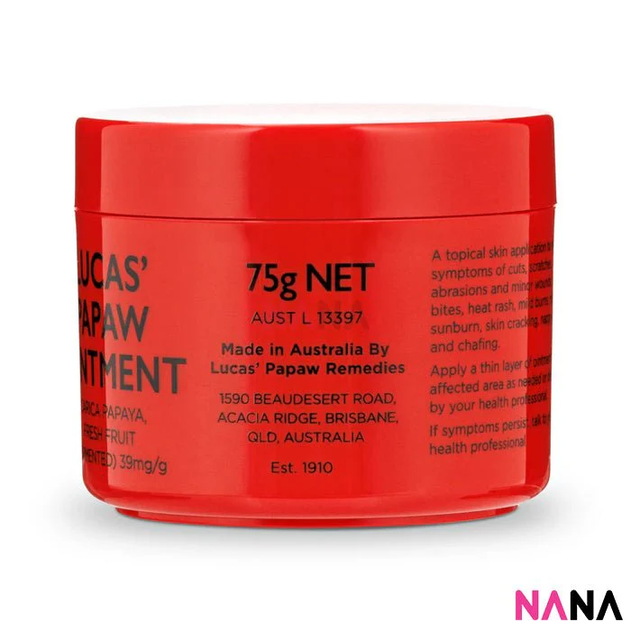 Lucas Papaw Ointment Bottle (75g) 2pcs - Image 3