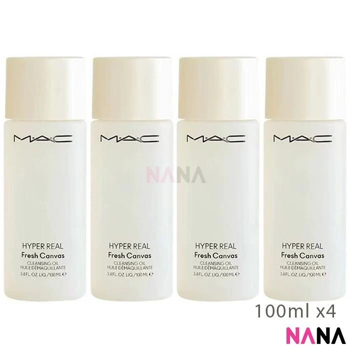 M.A.C Hyper Real Fresh Canvas Cleansing Oil  Sample Pack (100ml x 2/4) - Image 5
