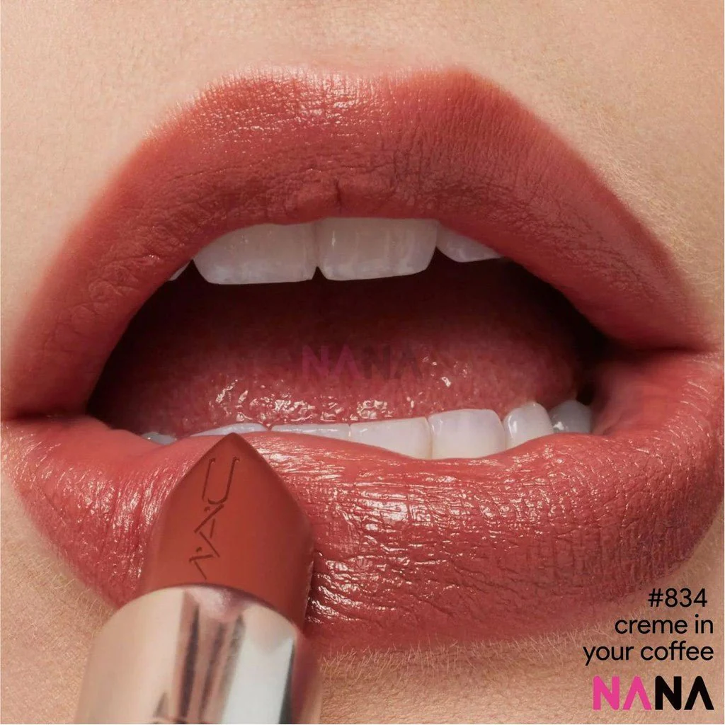 M.A.C Macximal Sleek Satin Lipstick #834 creme in your coffee 3.5g - Image 2