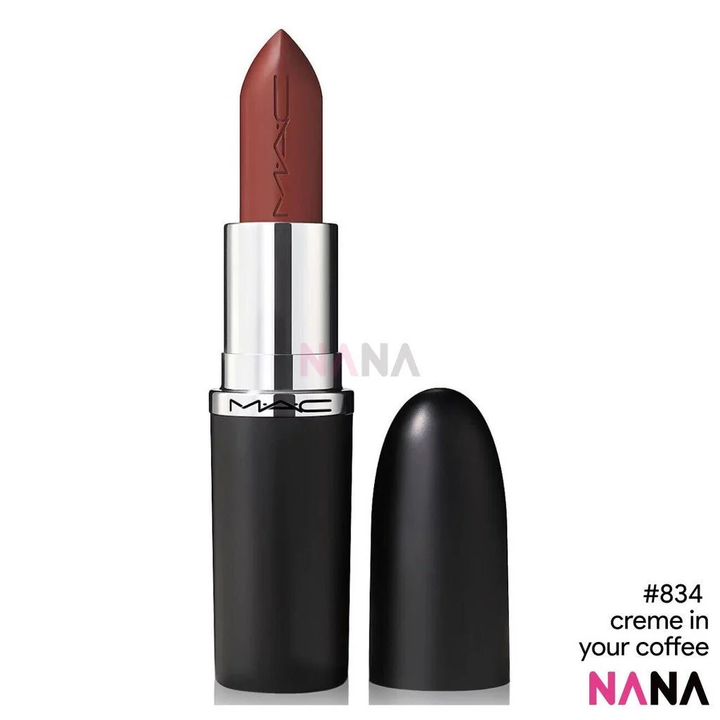 M.A.C Macximal Sleek Satin Lipstick #834 creme in your coffee 3.5g - Image 9