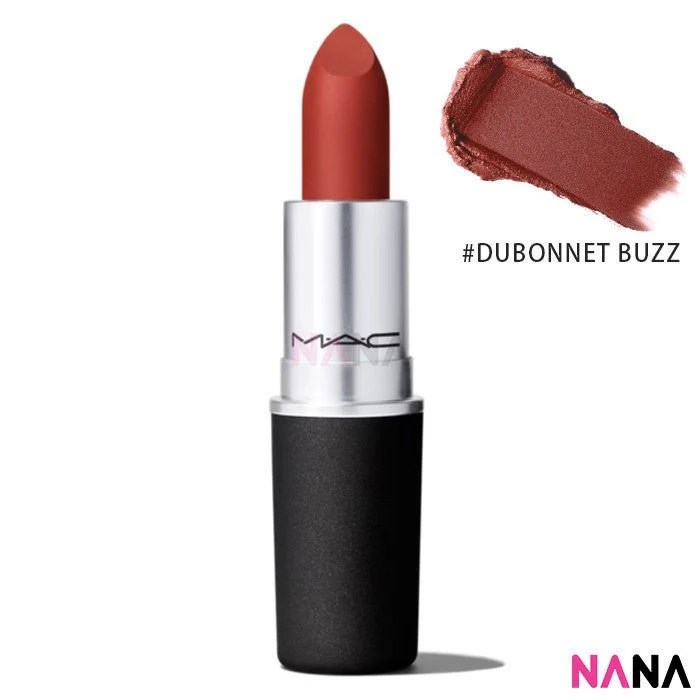MAC Powder Kiss Lipstick 3g [#314 MULL IT OVER, #316 DEVOTED TO CHILI, #922 WERK,WERK,WERK, #923 STAY CURIOUS, #926 DUBONNET BUZZ, #930 BRICKTHROUGH] - Image 11