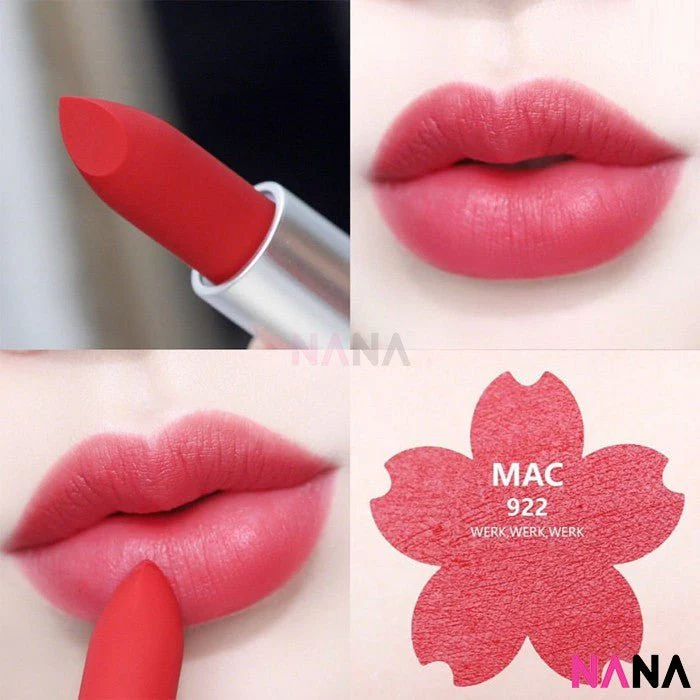 MAC Powder Kiss Lipstick 3g [#314 MULL IT OVER, #316 DEVOTED TO CHILI, #922 WERK,WERK,WERK, #923 STAY CURIOUS, #926 DUBONNET BUZZ, #930 BRICKTHROUGH] - Image 3